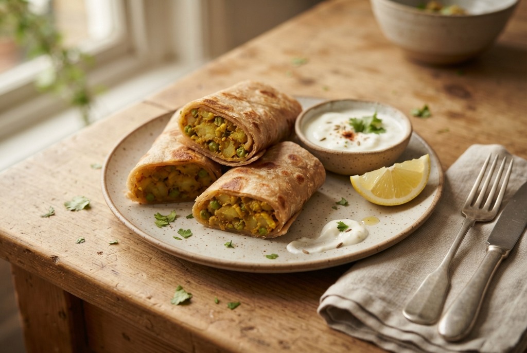 Mini Aloo Paratha (Easy Stuffed Potato Workday Breakfast)
