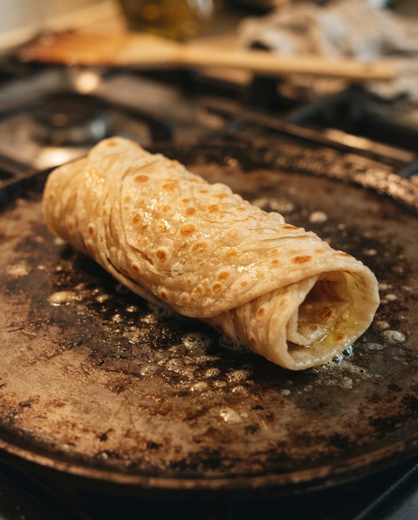 Nutritious Multigrain Paratha (High-Fiber 4-Flour Breakfast Flatbread)