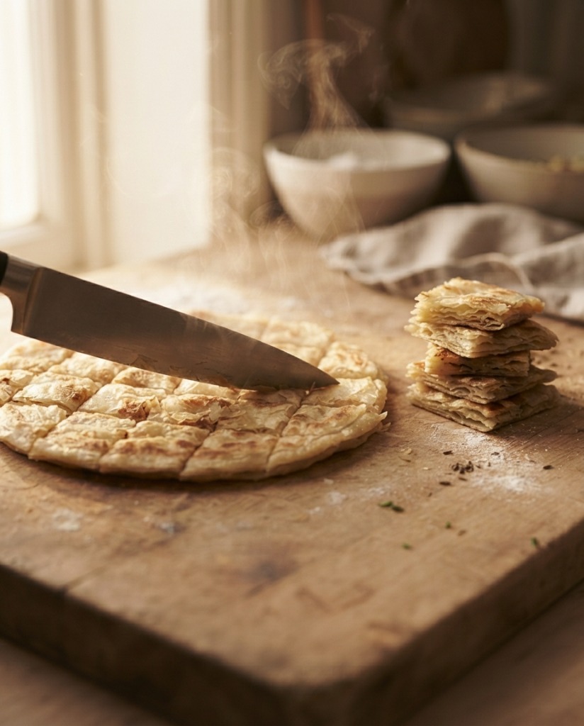 Spiced Paneer Paratha Roll (High-Protein Portable Workday Wrap) ingredients and preparation setup