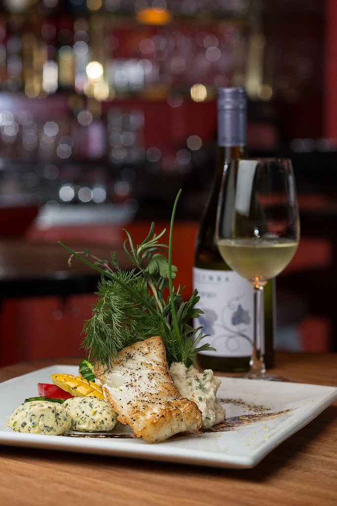 Air Fryer Cod Fillets with Lemon Garlic Butter