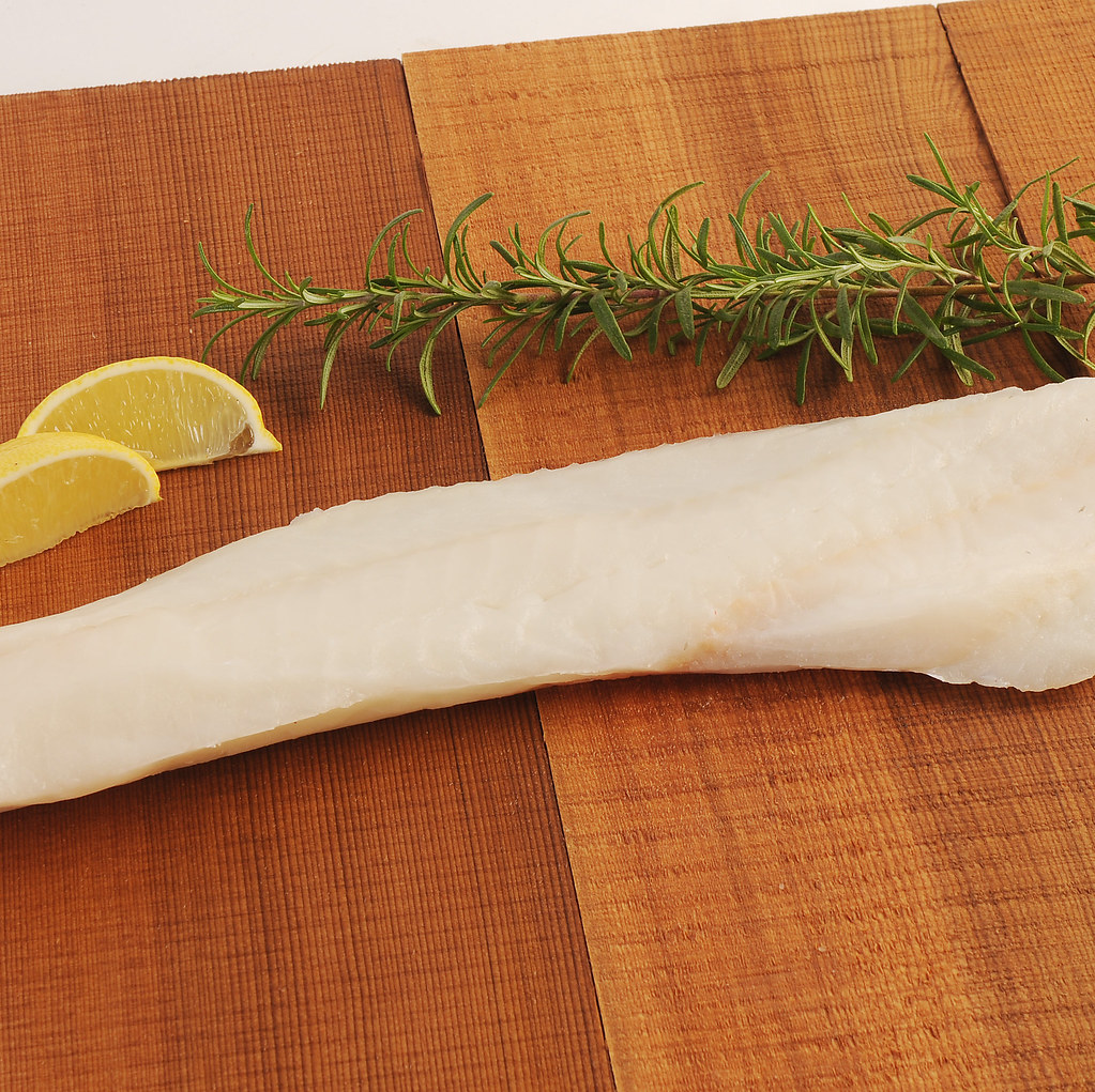 Air Fryer Cod Fillets with Lemon Garlic Butter ingredients and preparation setup