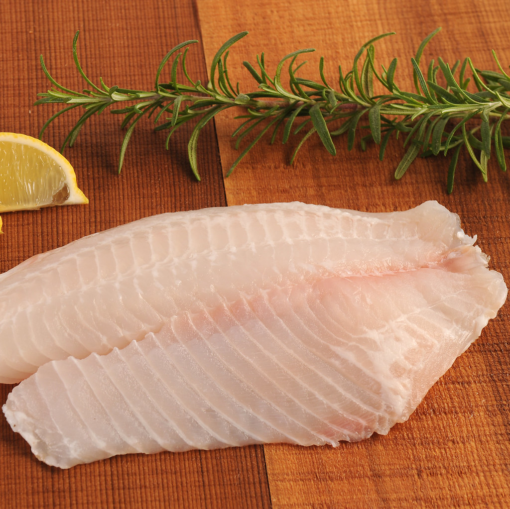 Air Fryer Tilapia with Lemon Pepper (No Breading) ingredients and preparation setup
