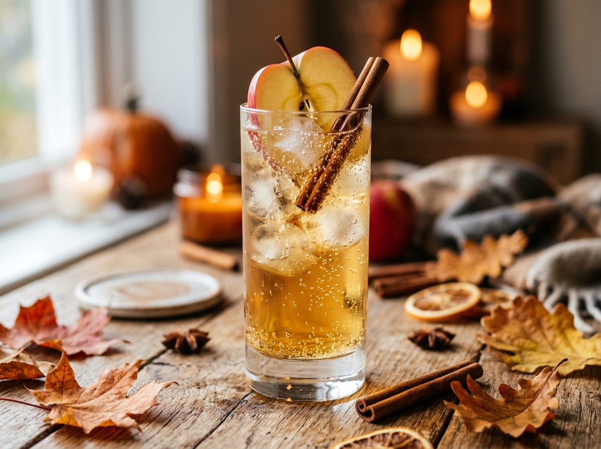 Easy Apple Cider Mocktail Recipe – Sparkling & Ready in 5 Minutes