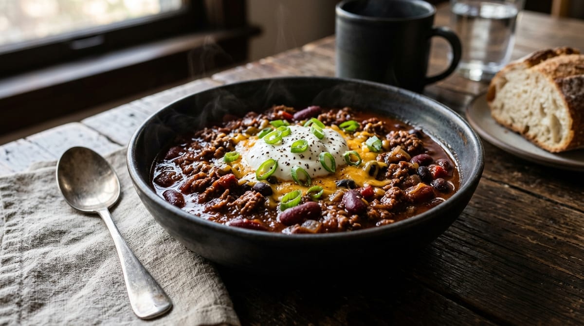 Beef and Bean Chili – Easy Hearty One-Pot Dinner Recipe
