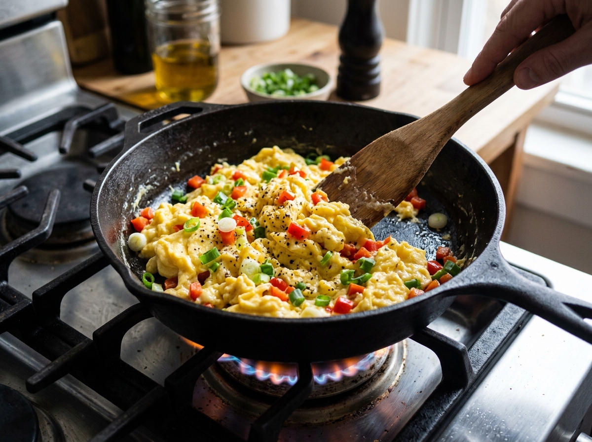 Breakfast Quesadilla with Eggs – Easy 10-Minute Recipe ingredients and preparation setup