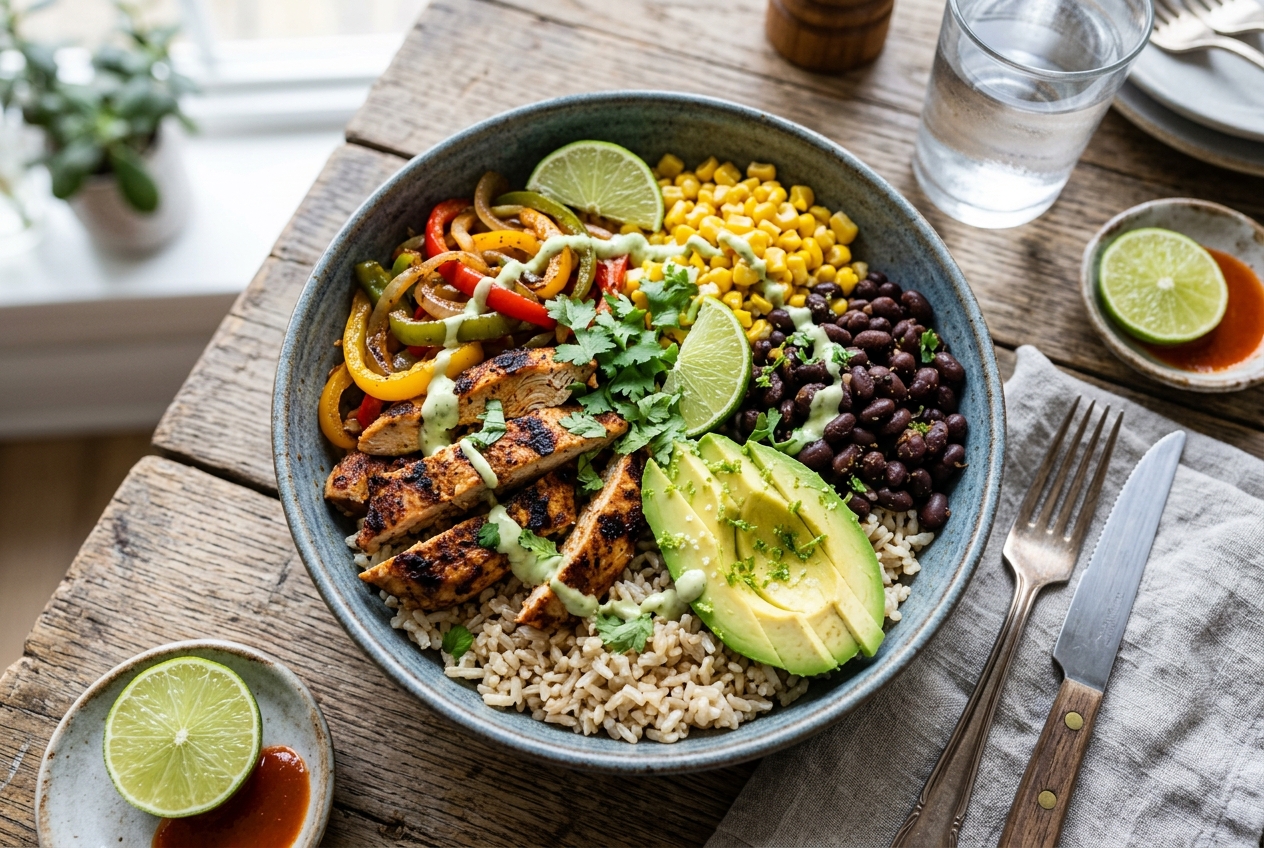 Chicken Fajita Bowl