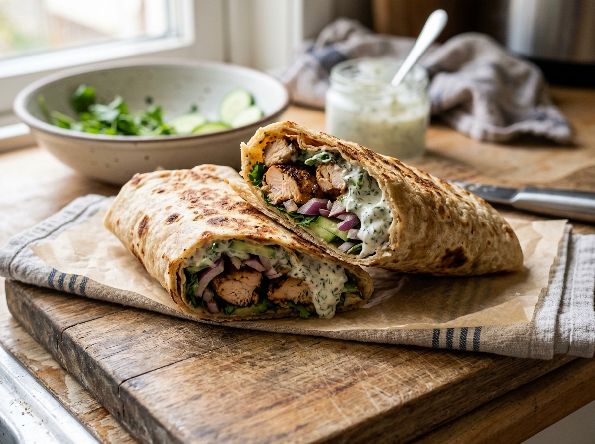 Chicken Roll Wrap