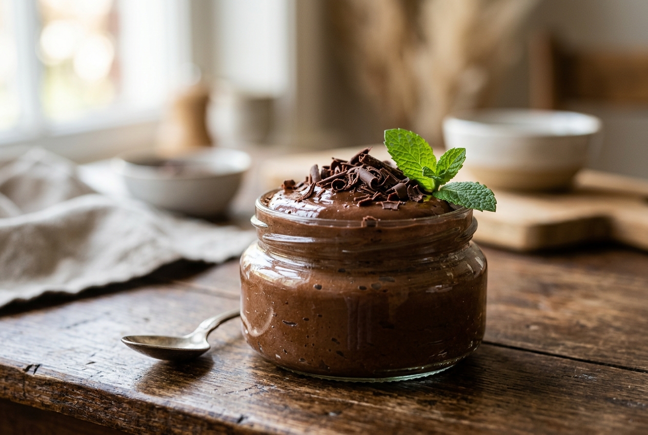 Cottage Cheese Chocolate Mousse