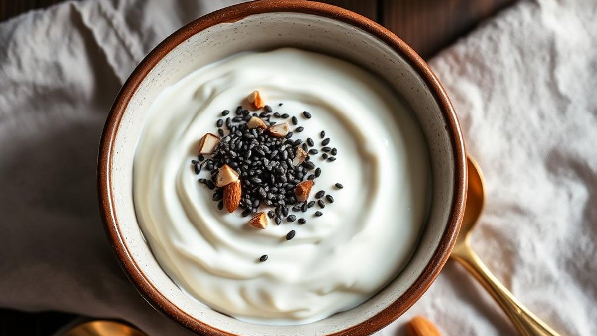 Creamy Cottage Cheese Ice Cream (High Protein, No Churn) ingredients and preparation setup