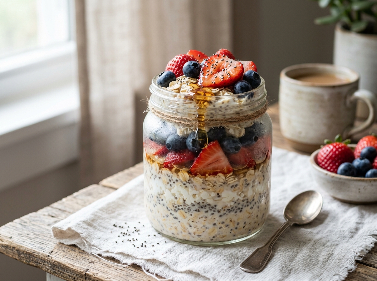 Cottage Cheese Overnight Oats – Easy Make-Ahead Breakfast
