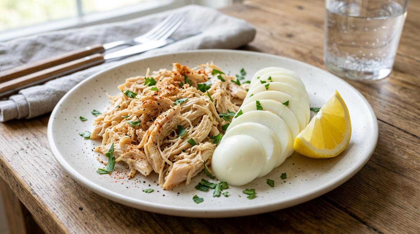 High-Protein Deviled Eggs on the Go: Easy High-Protein Breakfast for Work (Quick & Healthy Recipe)