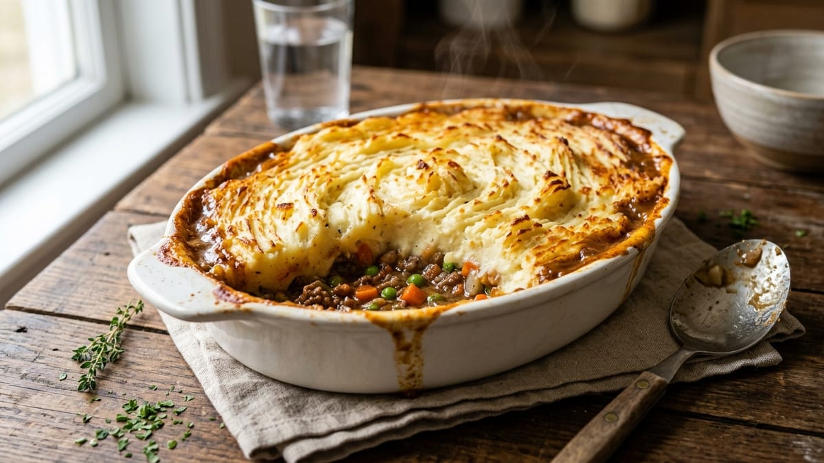 Double-click to save image, or right-click for 'Save image as...' Easy Ground Beef Shepherd’s Pie
