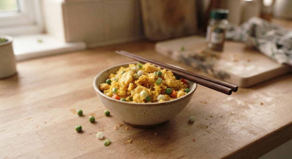 Egg Fried Rice – Simple Back to School Lunch Recipe
