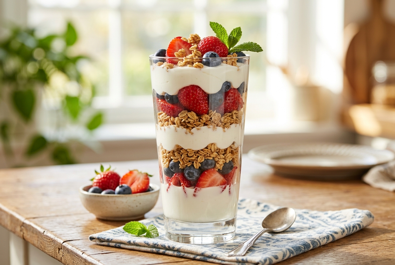 Greek Yogurt Berry Parfait
