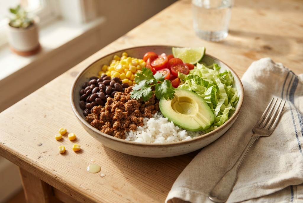 Mexican Beef Protein Bowl – Easy High-Protein Dinner
