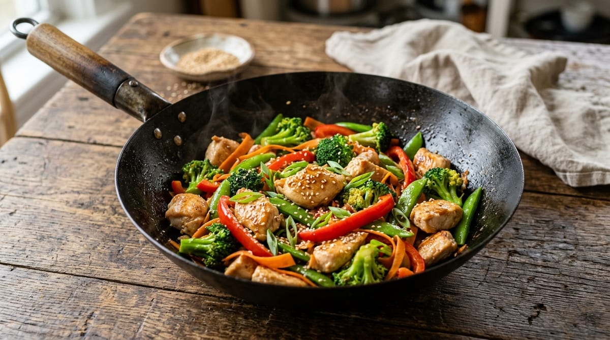 Easy Chicken and Vegetable Stir-Fry