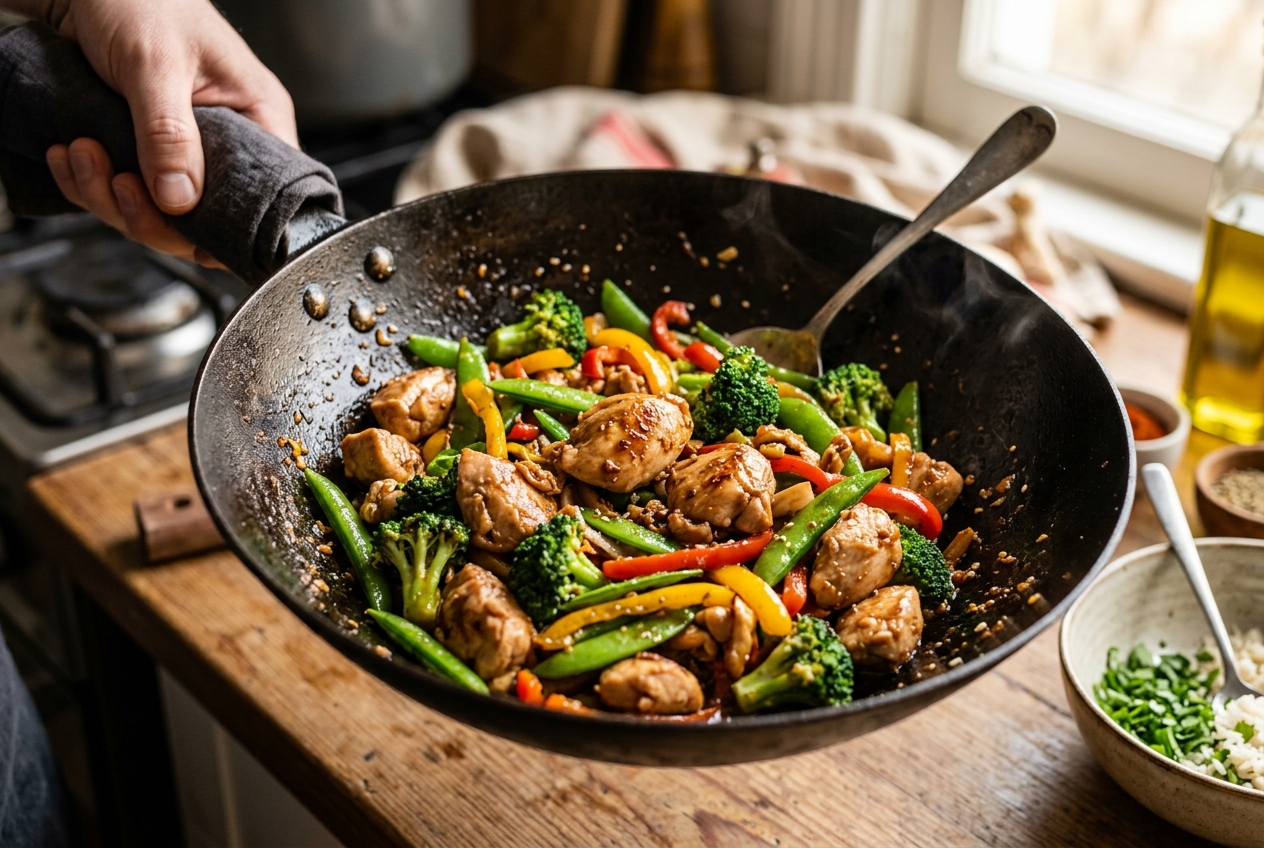 High-Protein Chicken Stir-Fry