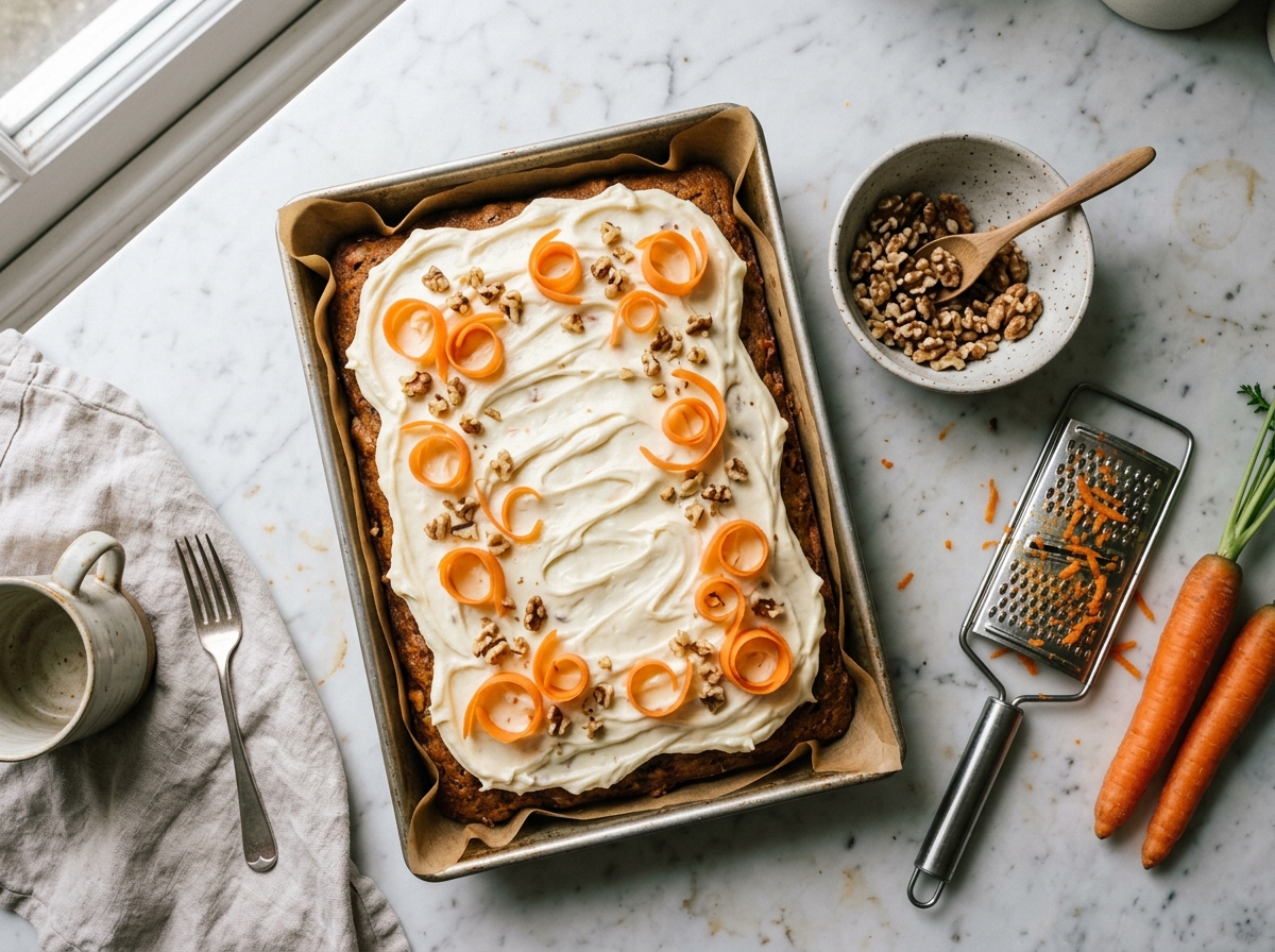 Mary Berry Carrot Cake Tray Bake: Easy, Moist & Delicious