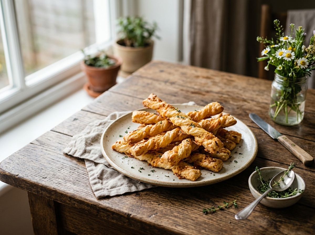 Mary Berry Cheese Straws Recipe – Easy & Crispy Cheddar Cheese Straws