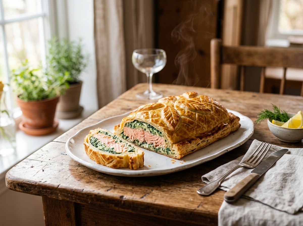 Mary Berry Salmon en Croûte Recipe (Easy & Elegant)