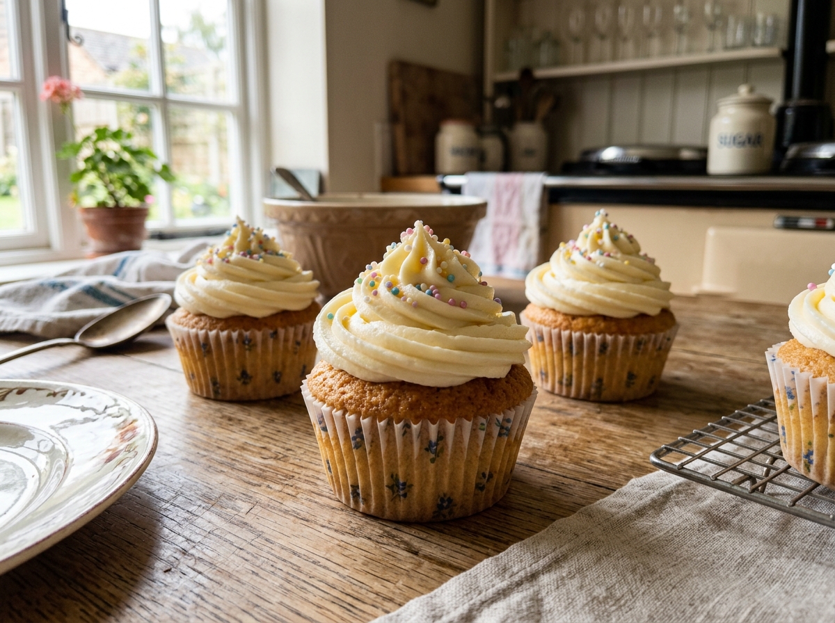 Mary Berry Vanilla Cupcakes: Soft, Fluffy & Foolproof