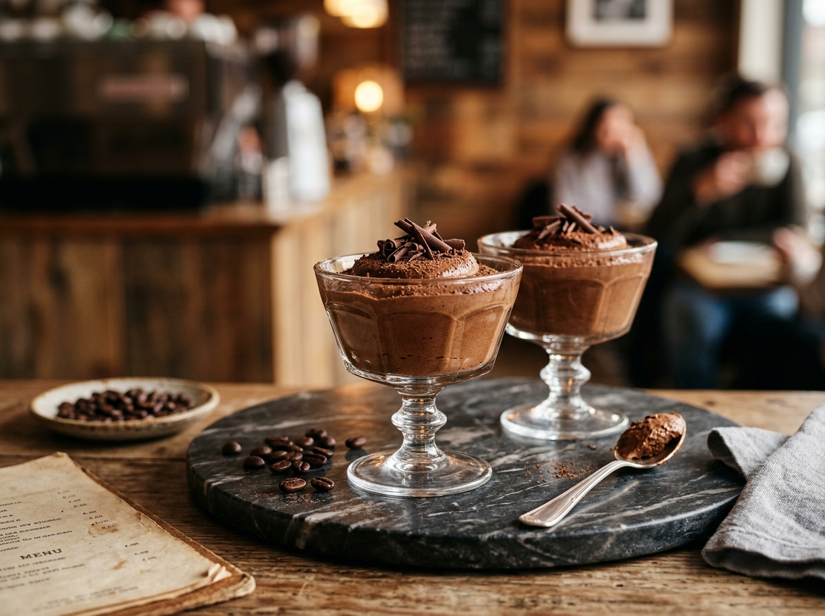 Mocha Protein Mousse (Rich 5-Minute Chocolate Coffee Mousse)