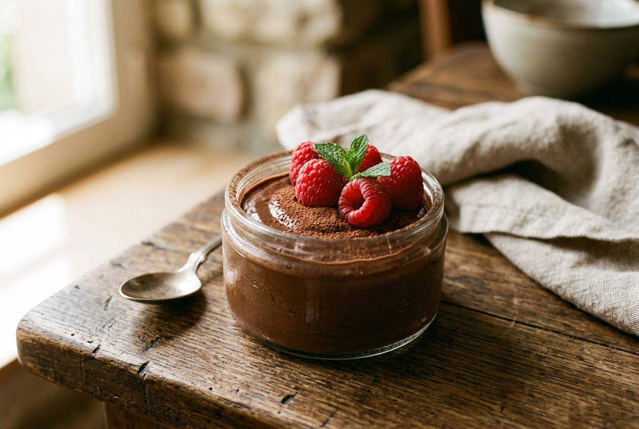 Easy Chocolate Greek Yogurt Mousse (Quick Dessert Recipe)