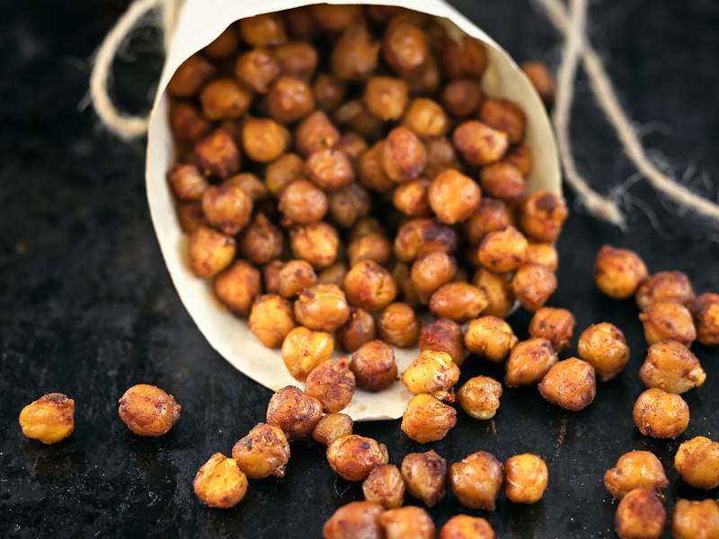 Crunchy Spiced Roasted Chickpeas Box (Nut-Free School Snack)