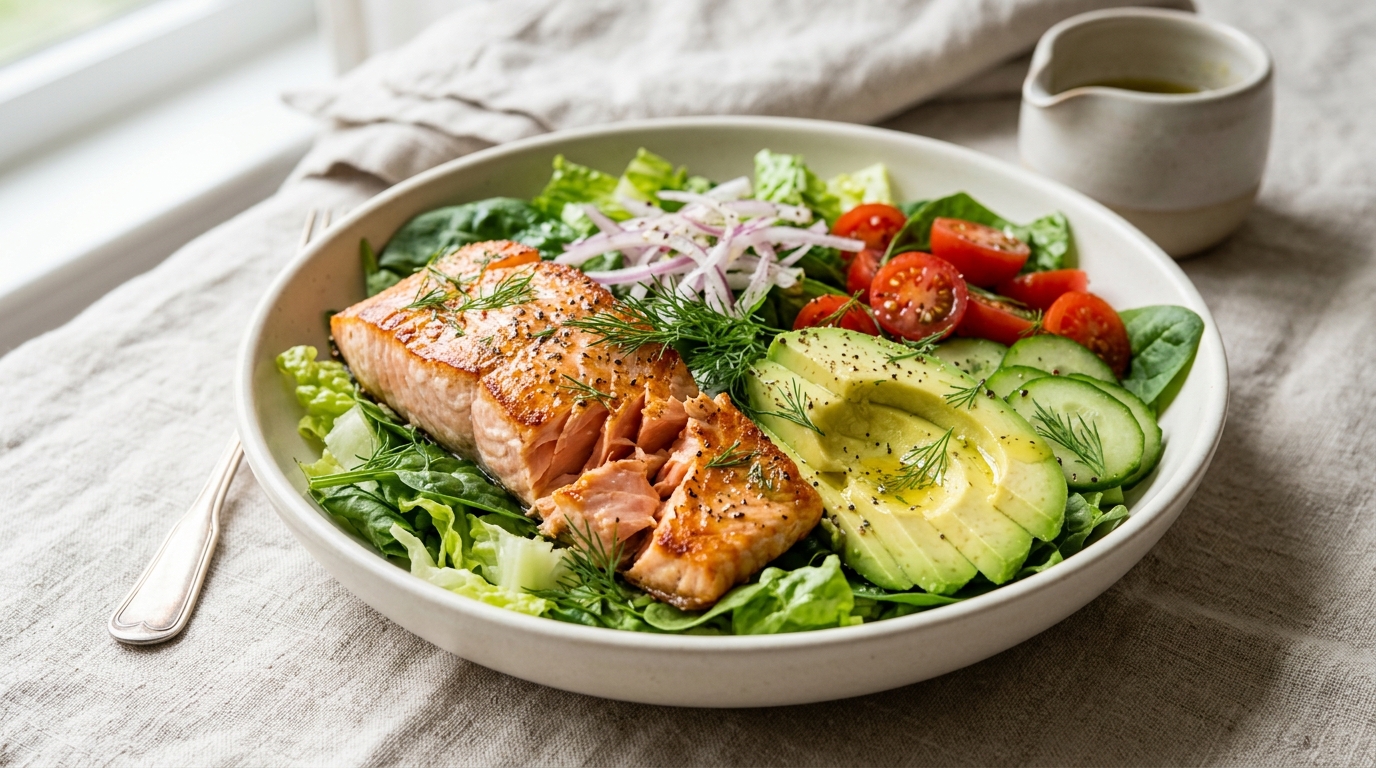 Salmon Avocado Salad – Fresh 20-Minute Lunch