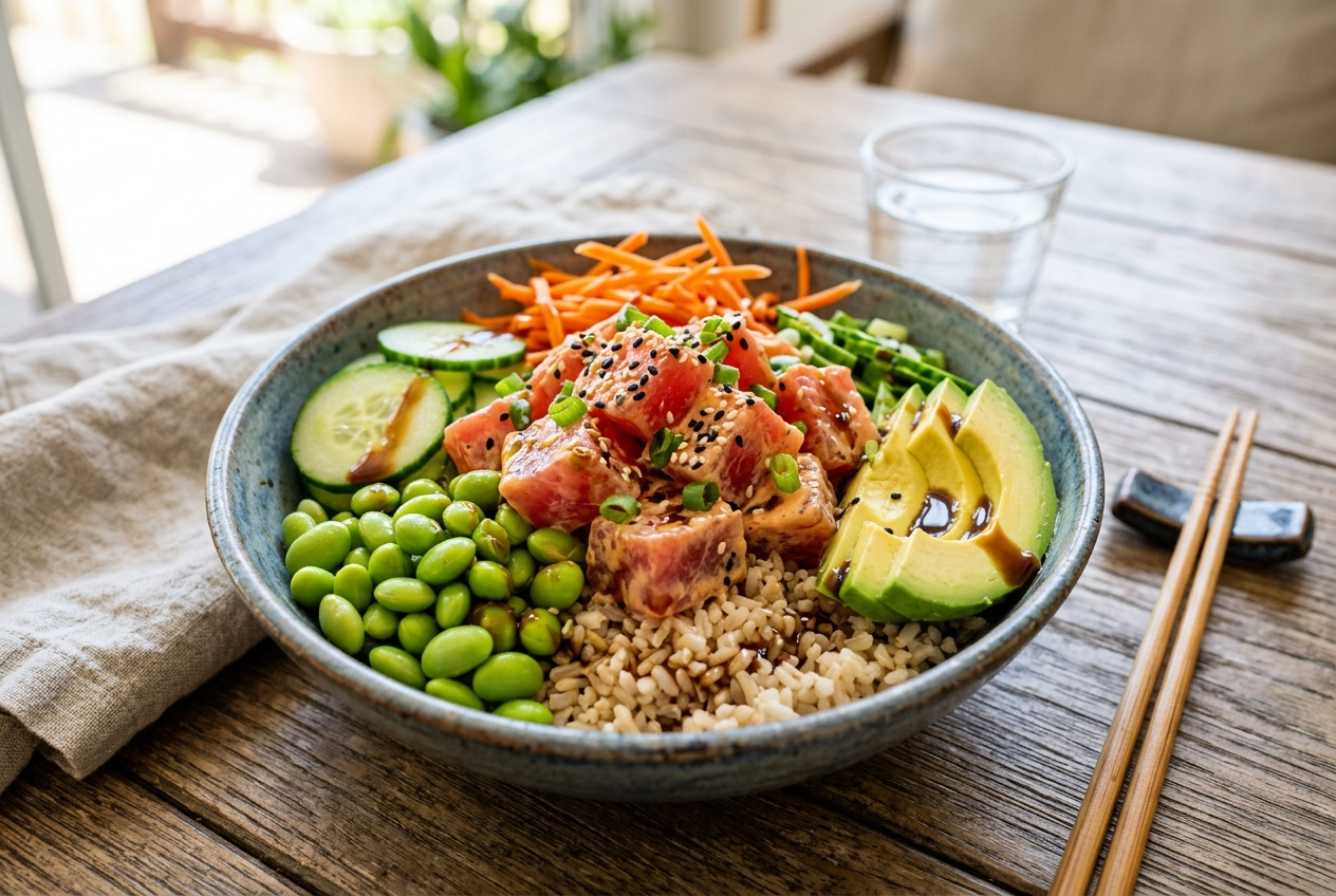 Spicy Tuna Protein Bowl