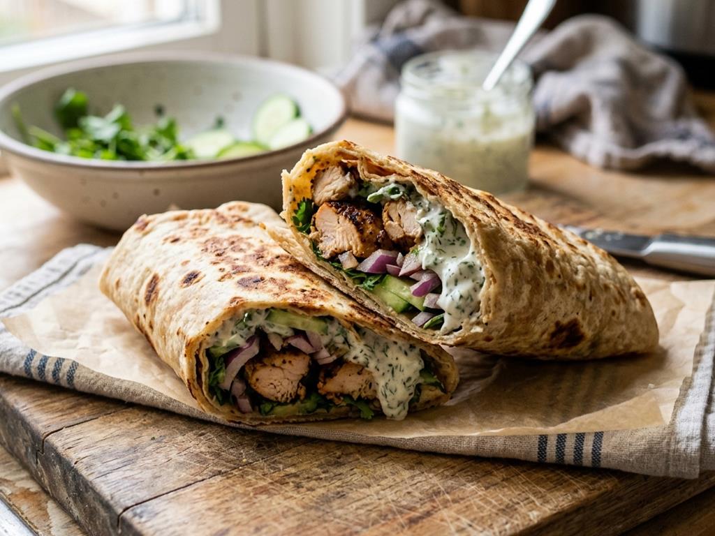 High-Protein Spinach & Egg Wrap: A High-Protein Breakfast for Work (Quick & Healthy Recipe)