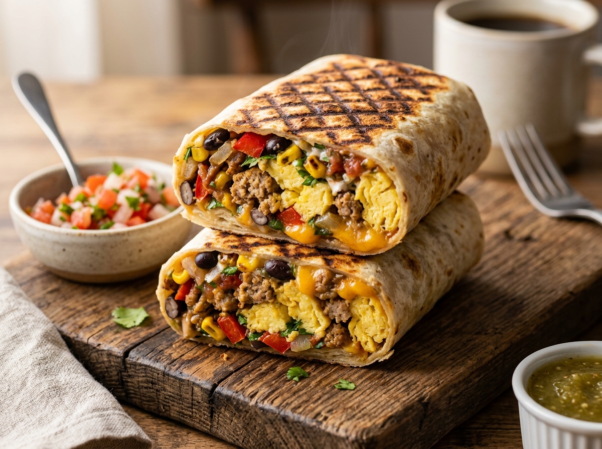 Double-click to save image, or right-click for 'Save image as...' Final food presentation